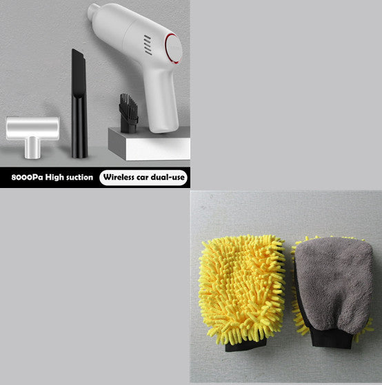 Aspiradora Portátil para Coche - Potente, Compacta y Recargable
