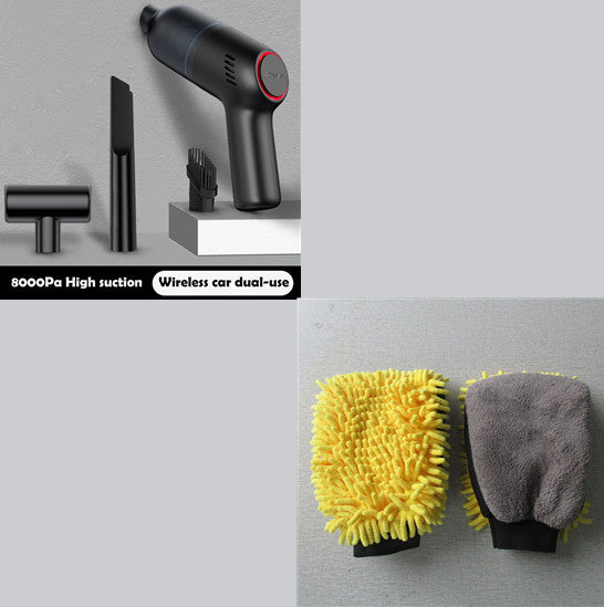 Aspiradora Portátil para Coche - Potente, Compacta y Recargable